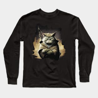 🐈 the wizard cat Long Sleeve T-Shirt